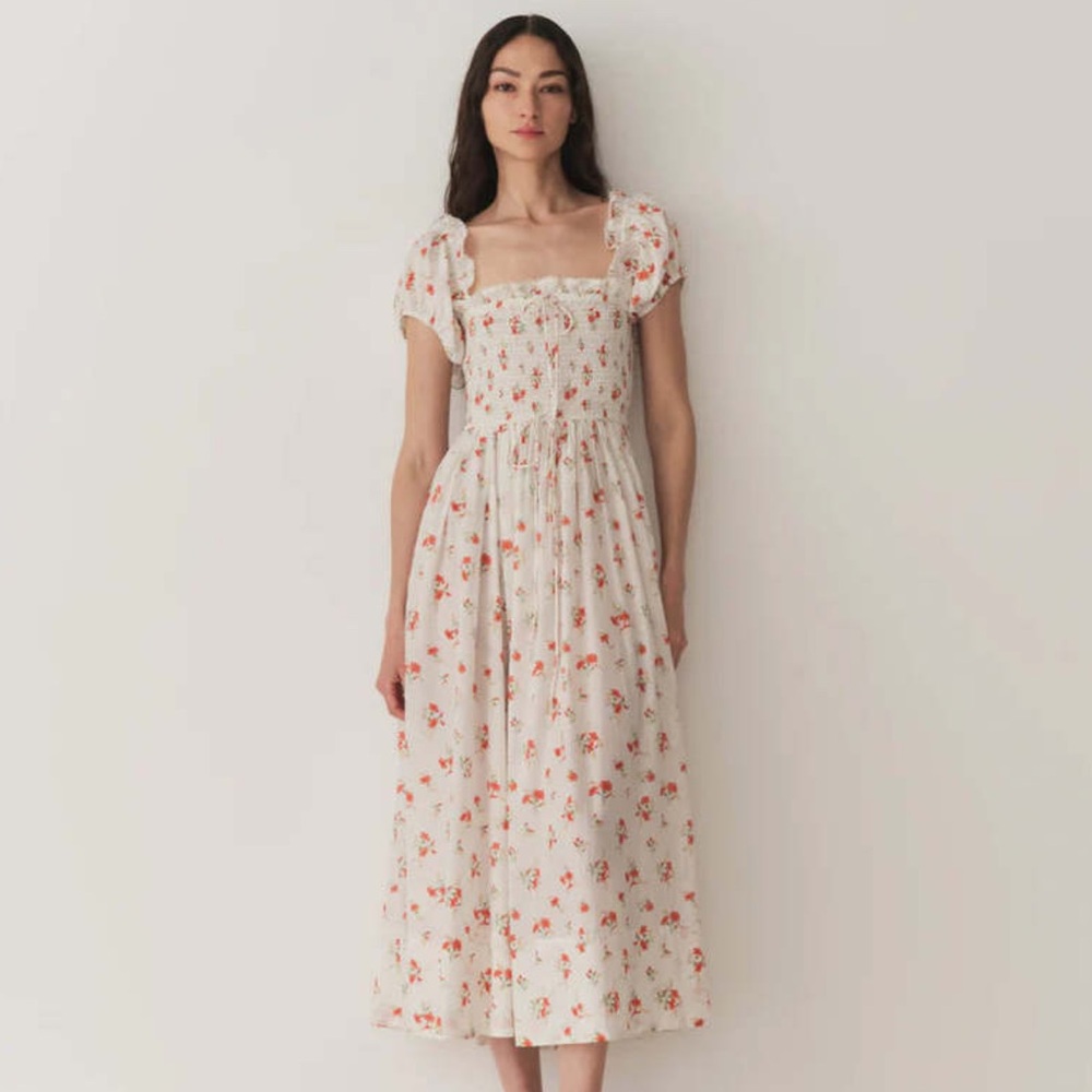 DOEN Stanza Dress in Sweet Abelia